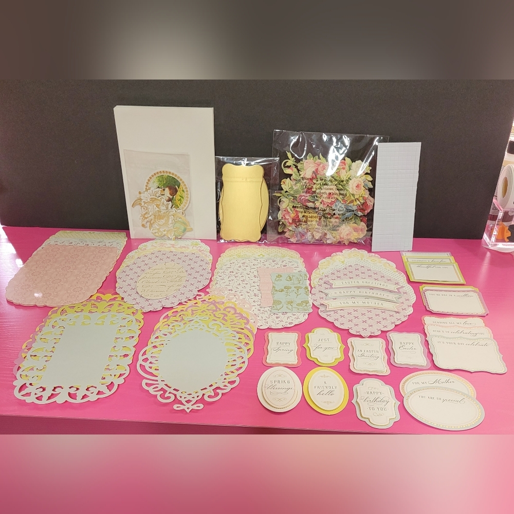 Anna Griffin Easel Card Making Kit.  Makes 10 Cards. Easter Mother Friend (0172)